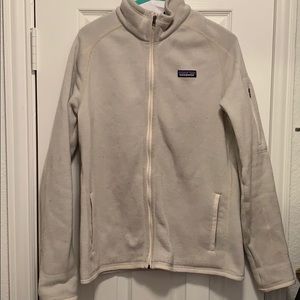 Women’s Large Cream Patagonia Jacket
